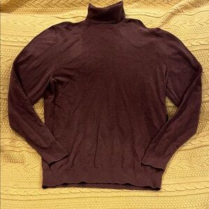 H&M Rich Brown Turtleneck Sweater